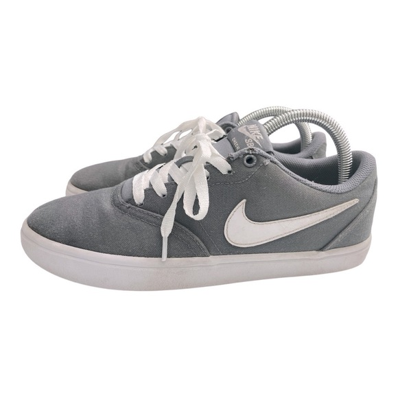 Nike SB Check Canvas Solar-soft Sneaker  size 8.5 - Picture 1 of 11